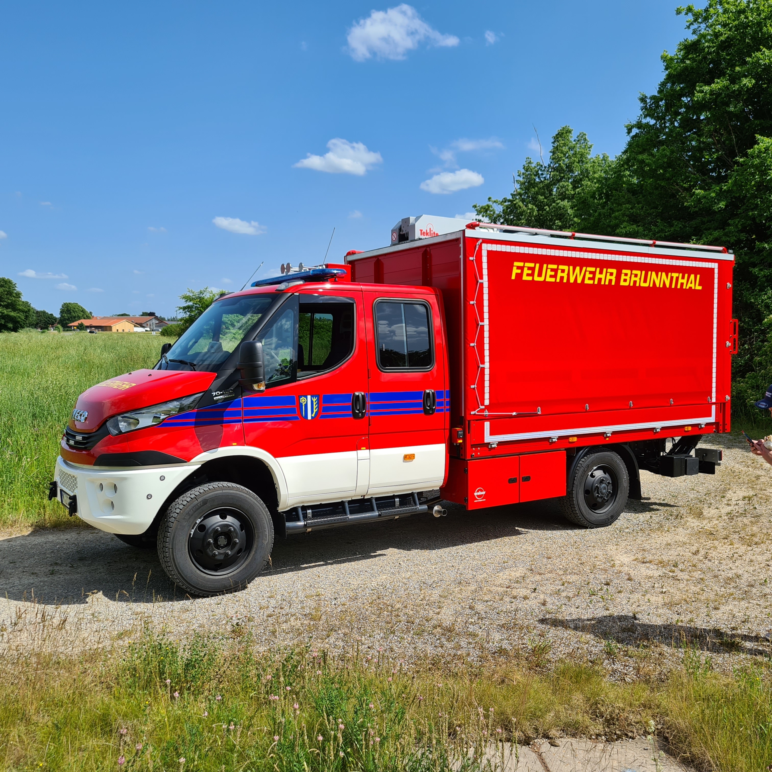 Text für Einsatzfahrzeug