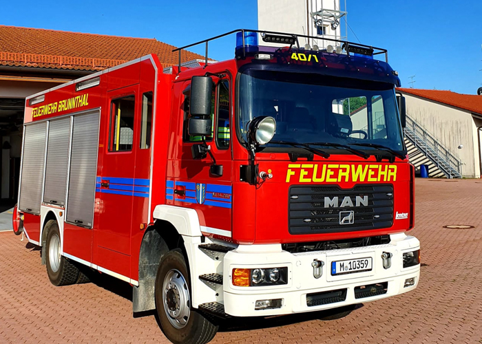 Text für Einsatzfahrzeug