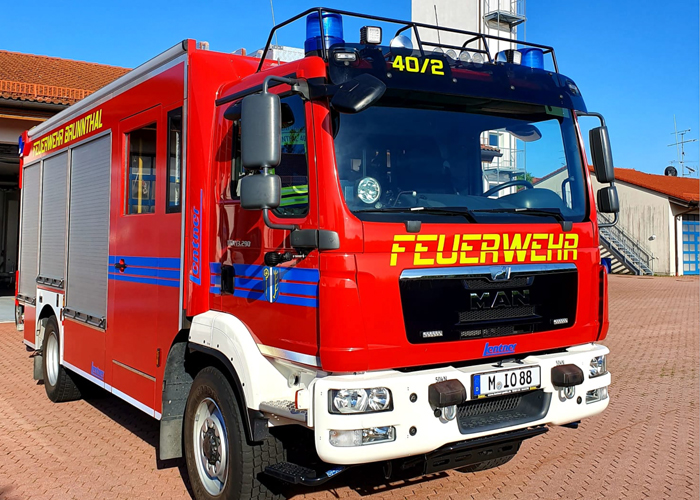 Text für Einsatzfahrzeug