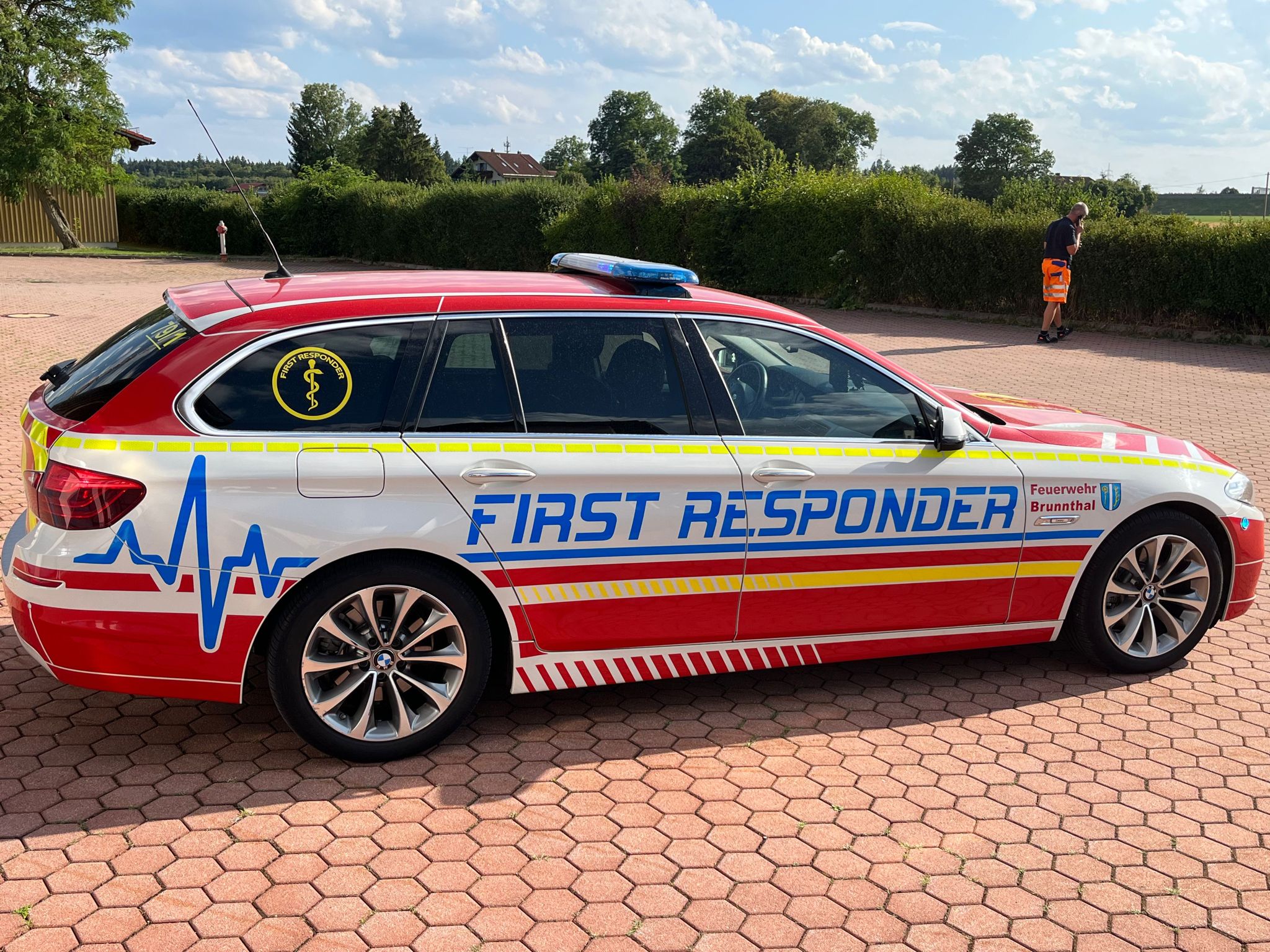 Text für Einsatzfahrzeug