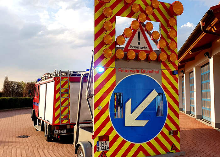 Text für Einsatzfahrzeug